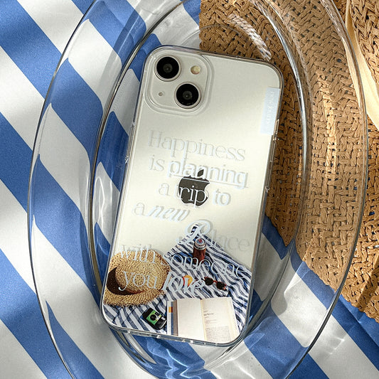 Happy Plan Phone Case (Clear/Tank 透明/透明Tank款) (2色)