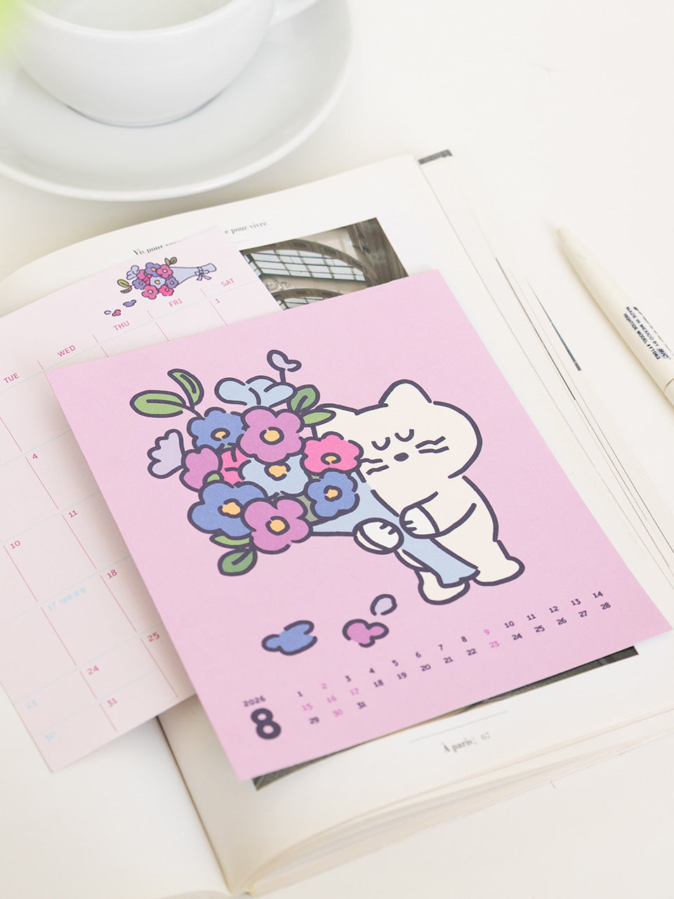 【新上架優惠🐱】Romane 2026 Brunch Brother Desk Calendar