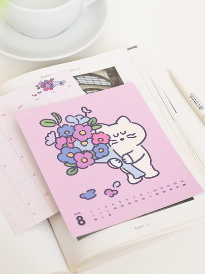 【新上架優惠🐱】Romane 2026 Brunch Brother Desk Calendar