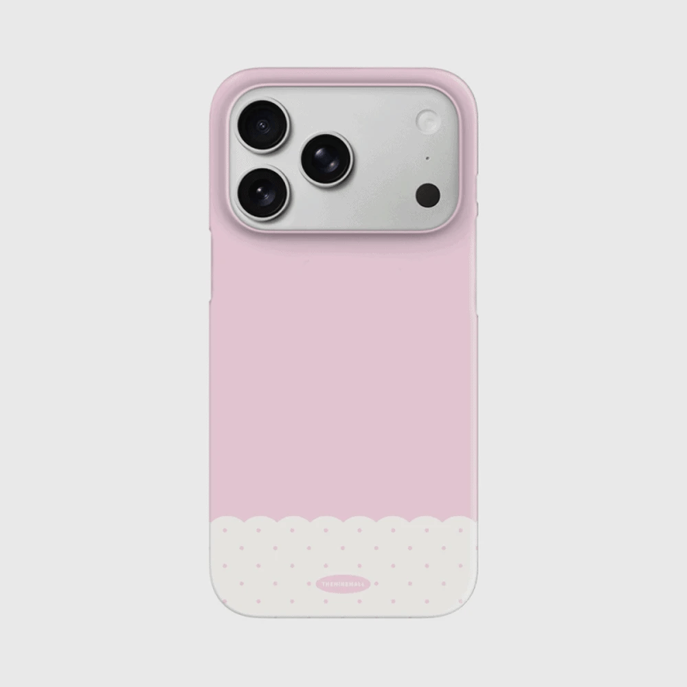 Lace Dot Phone Case (Hard/Card Storage/Magsafe)