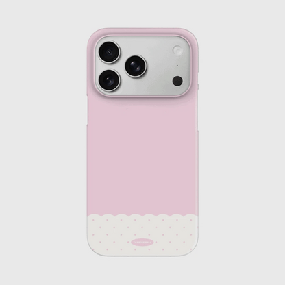 Lace Dot Phone Case (Hard/Card Storage/Magsafe)