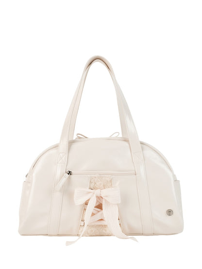 Ovuni Daily ribbon gym bag_cream