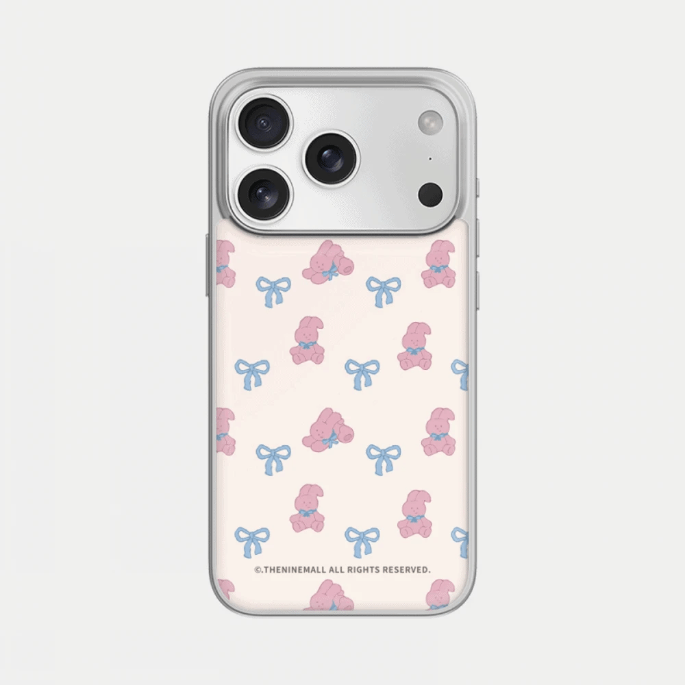 Windy Ribbon Picnic Phone Case (Silver bumper)