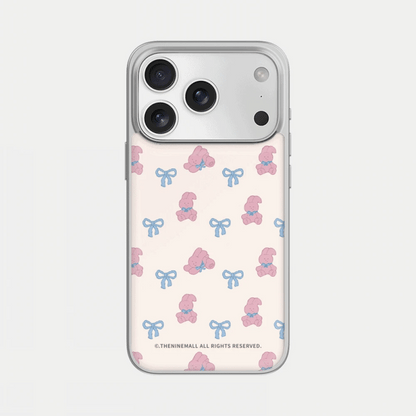 Windy Ribbon Picnic Phone Case (Silver bumper)
