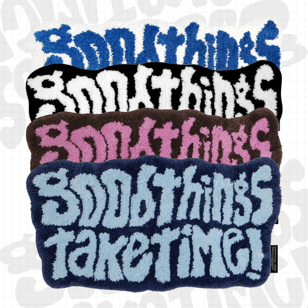 【NEW Color!】Earp Earp Good Things Take Time Rug 地氈 (4色)