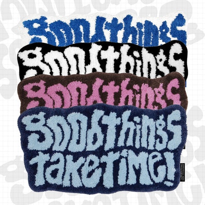 【NEW Color!】Earp Earp Good Things Take Time Rug 地氈 (4色)