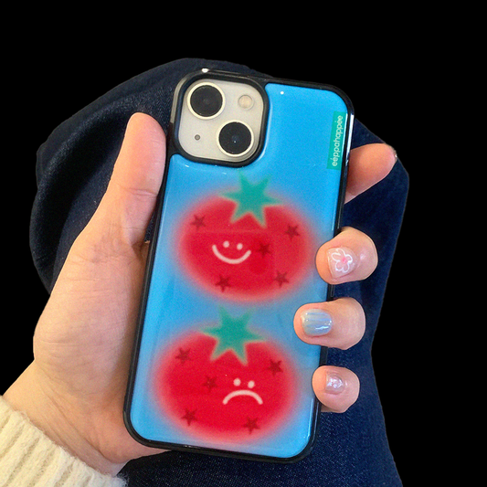 Eppah Emotional Tomato Case (Epoxy bumper/Glass/Magsafe)