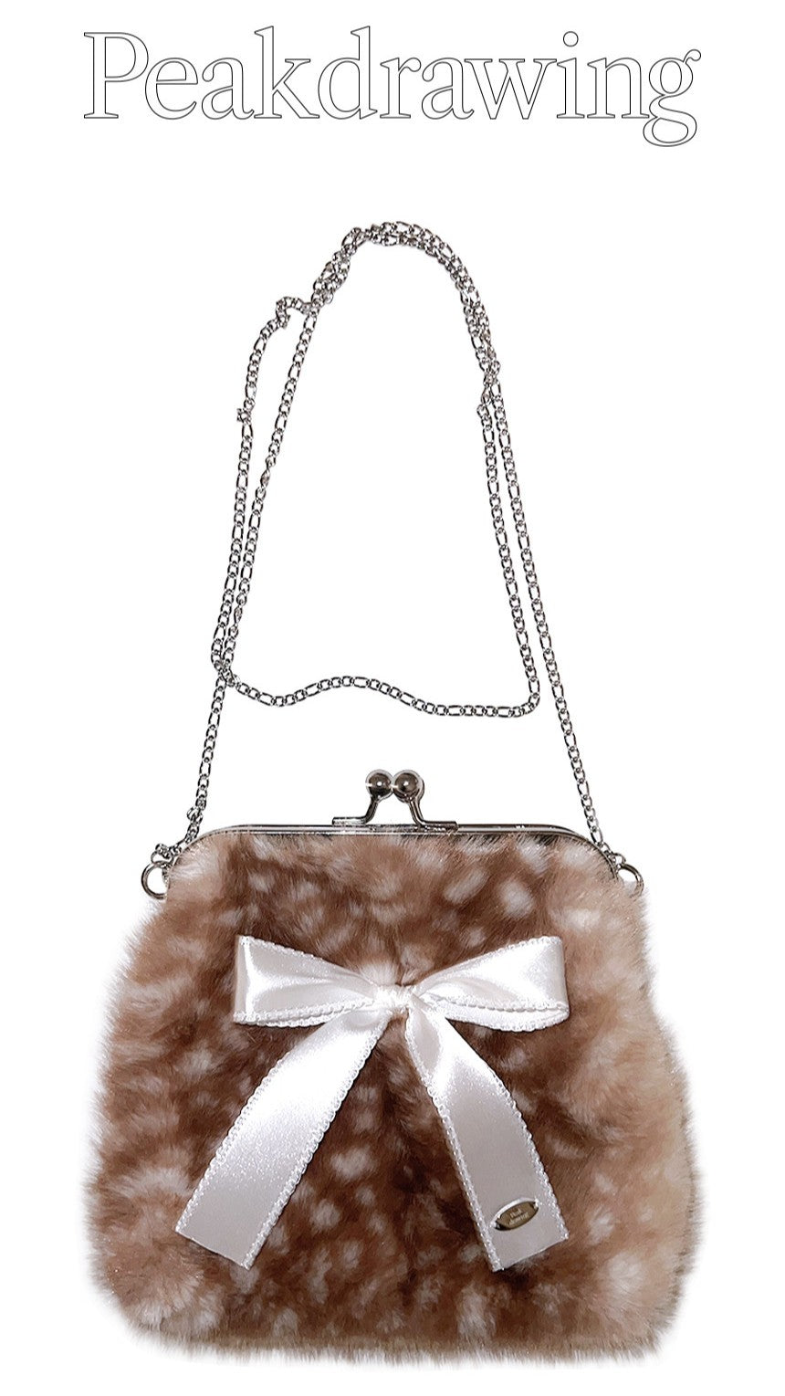 Peakdrawing [M] Fawn ribbon frame bag (2色)