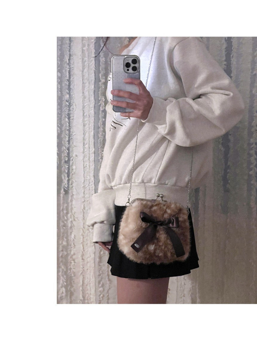 Peakdrawing [M] Fawn ribbon frame bag (2色)