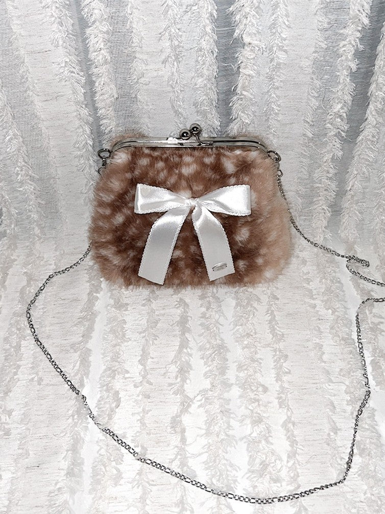 Peakdrawing [M] Fawn ribbon frame bag (2色)