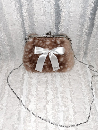 Peakdrawing [M] Fawn ribbon frame bag (2色)