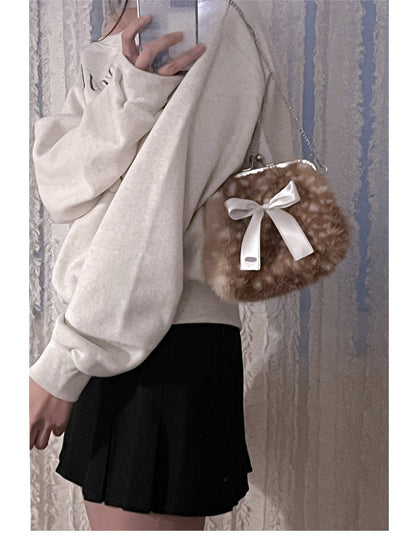 Peakdrawing [M] Fawn ribbon frame bag (2色)