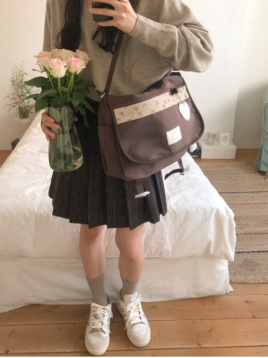 Ovuni Bon voyage messenger bag _vintage brown