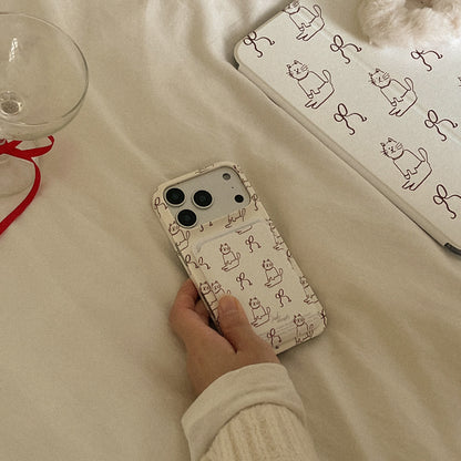 I Like Cat Phone Case (Hard/Card Storage/Magsafe)