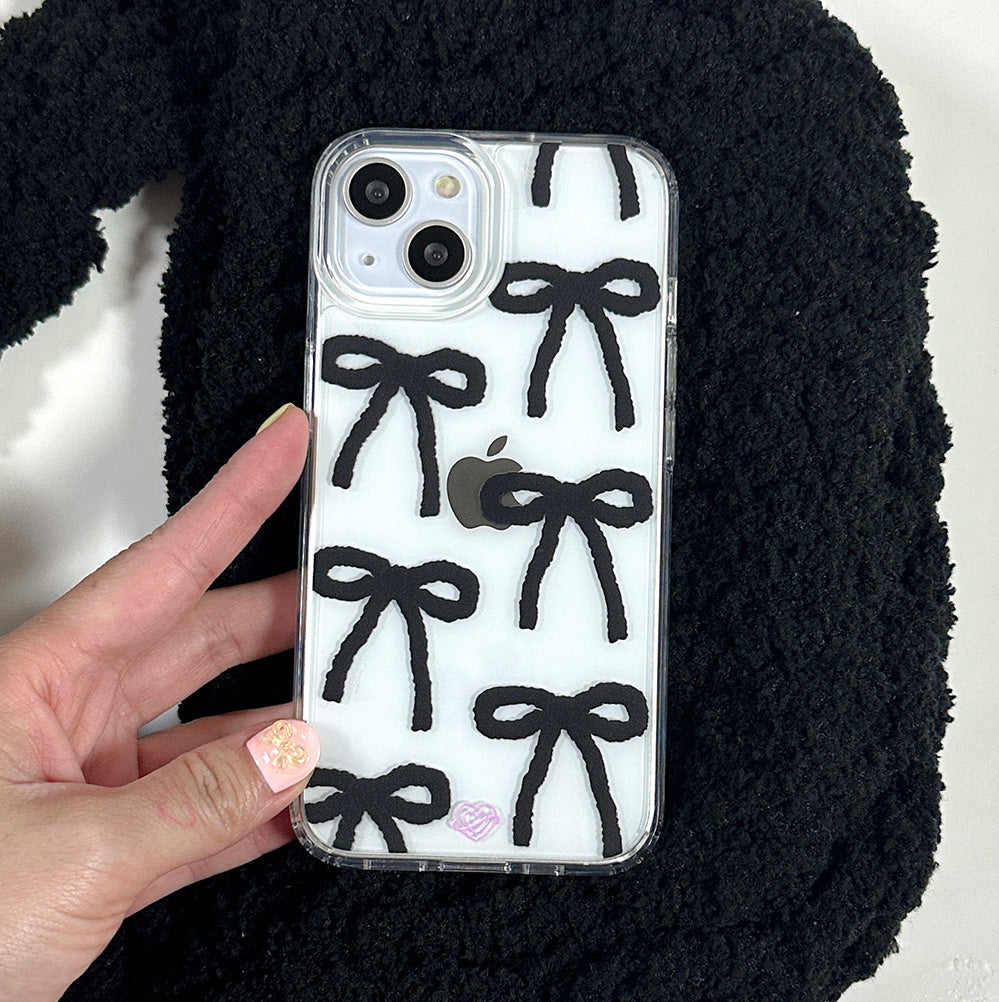 Luvmasel Black Rina Phone Case (Jelly Hard/Magsafe)