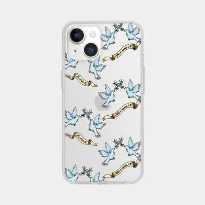 Peaceful Memory Pattern Phone Case (Clear/Tank 透明/透明Tank款)