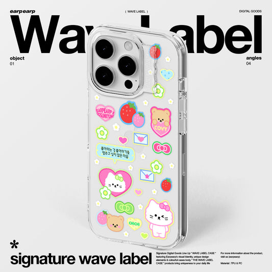 DONT WANNA STOP-CLEAR (Wave Label Clear Case)