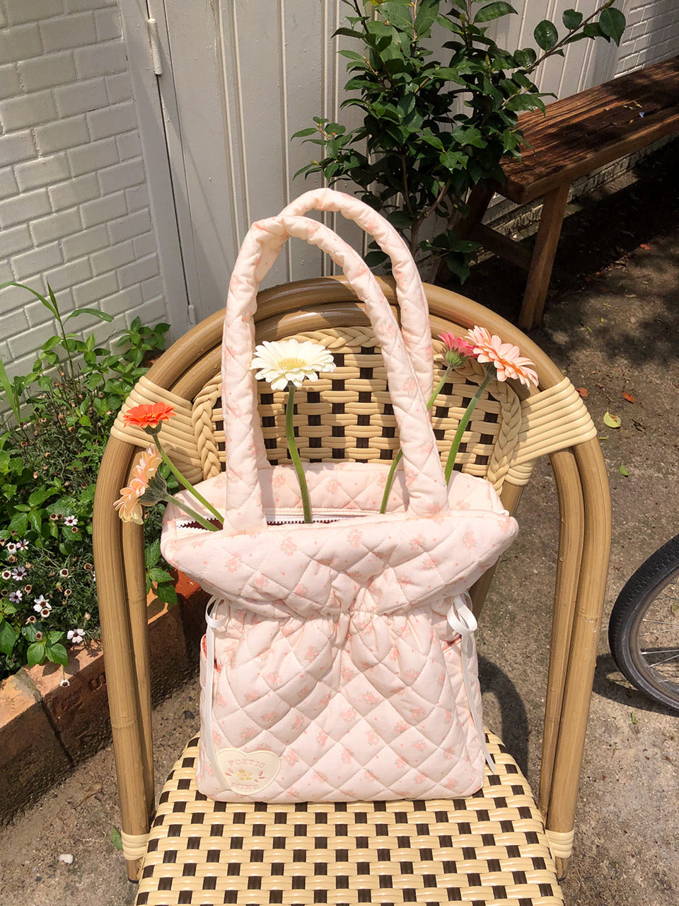 Ovuni Quilted Shopper Bag - 3色