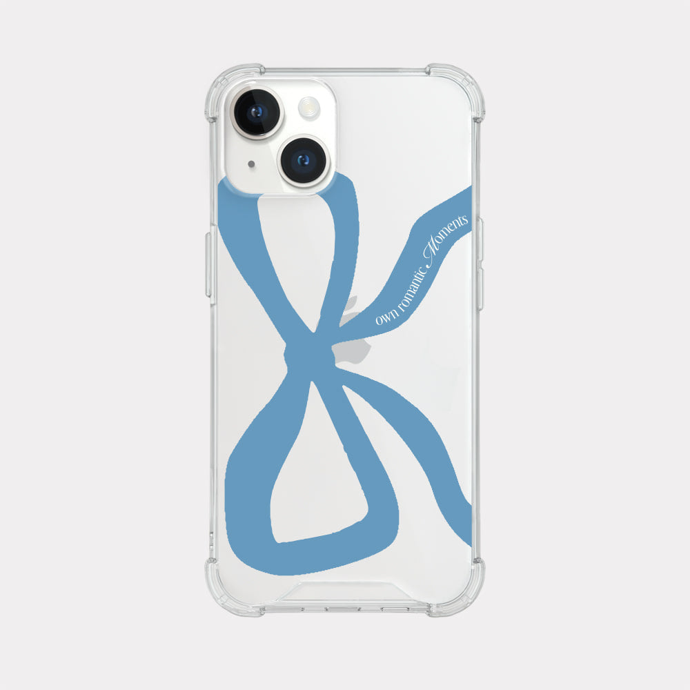 Own Romantic Ribbon Phone Case (Clear/Tank 透明/透明Tank款)