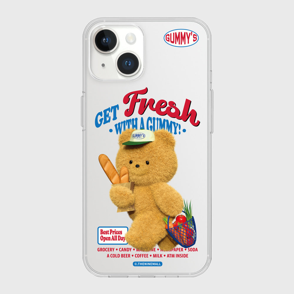 Gummys Fresh Market Phone Case (Clear/Tank Clear 透明/透明Tank款)