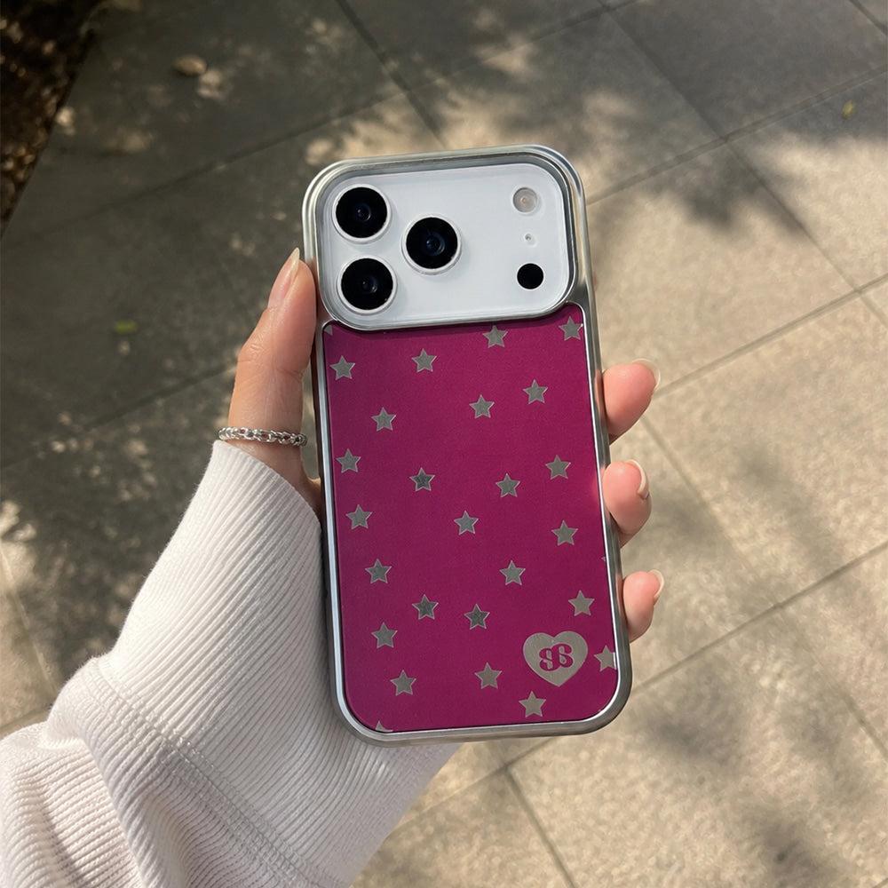 MINI STAR MIRROR BUMPER CASE (4色)
