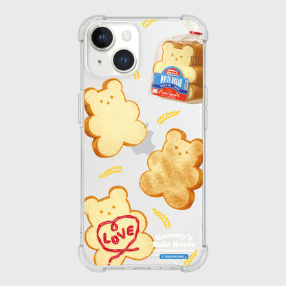 Pattern Bread Gummy Phone Case (Clear/Tank Clear 透明/透明Tank款)