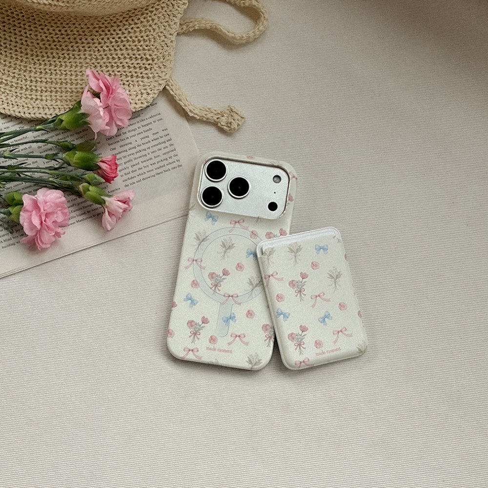 Heritage Bloom Phone Case (Hard/Card Storage/Magsafe)