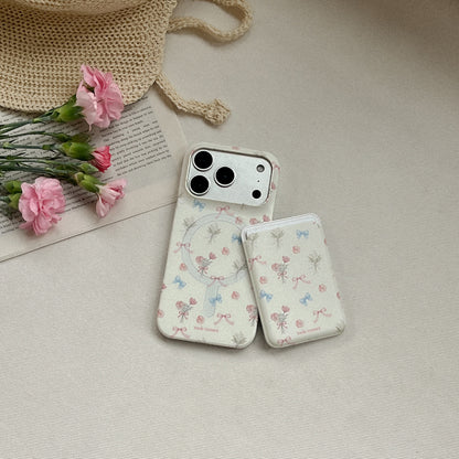 Heritage Bloom Phone Case (Hard/Card Storage/Magsafe)