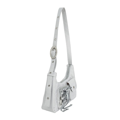 Cozing Nylon ribbon hobo bag (4色)
