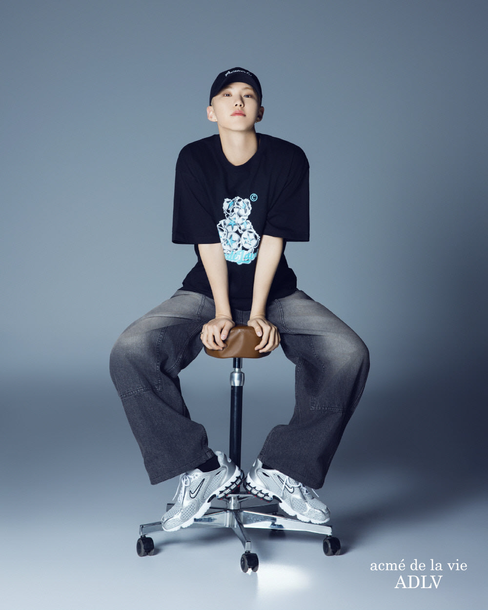 [HOSHI X ADLV] Star Bear Short Sleeve T-Shirt (3色)