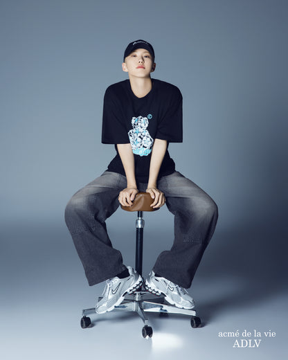 [HOSHI X ADLV] Star Bear Short Sleeve T-Shirt (3色)