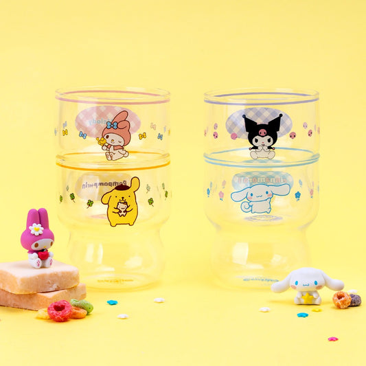 Sanrio Retro Glass Cup (4款)