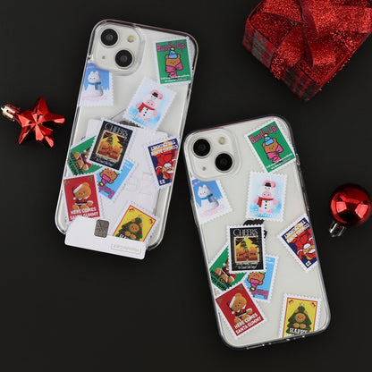 Holiday Seal Sticker Phone Case (Clear/Tank Clear/Clear Card Storage)