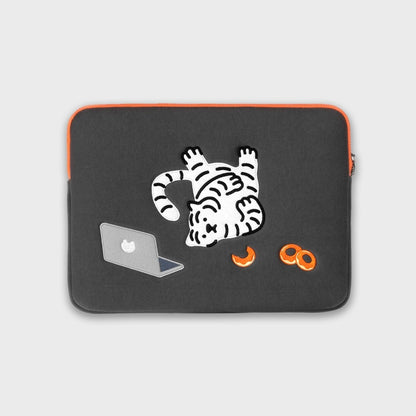 Muzik Tiger Donut Tiger Ipad/Notebook Pouch (9.7-16 inch)