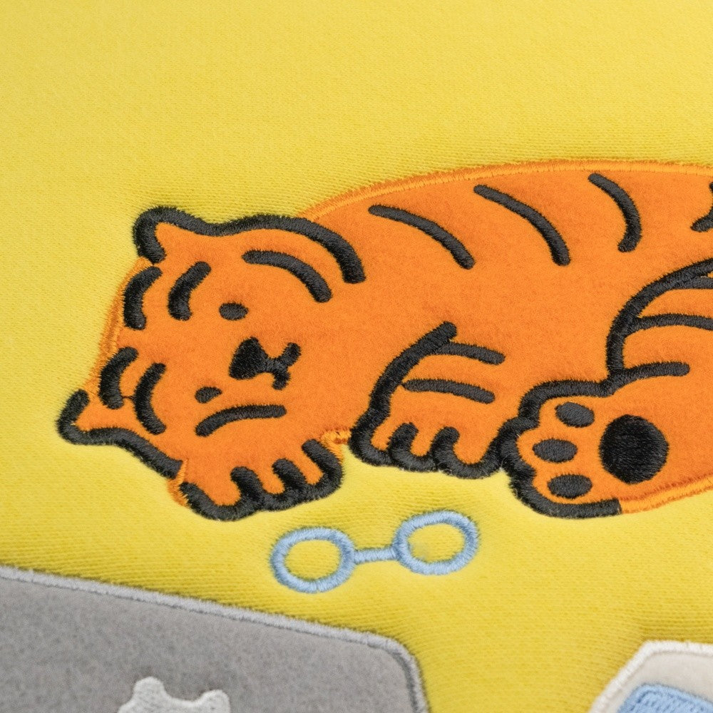 Muzik Tiger Sleepy Tiger Ipad/Notebook Pouch (9.7-16 inch)