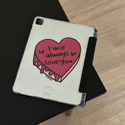 Mazzzzy cake (black) ipad case