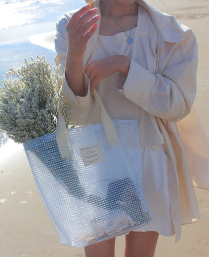 P.Palette Clear Beach bag (waterproof)