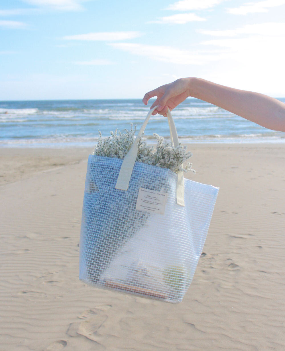 P.Palette Clear Beach bag (waterproof)