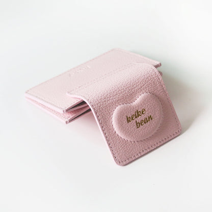 Keike 'shape of' wallet - pink bean