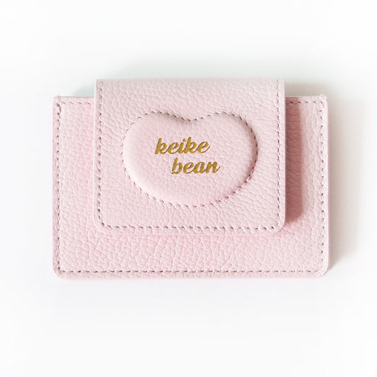 Keike 'shape of' wallet - pink bean
