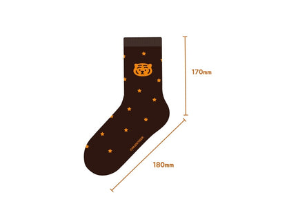 Muzik Tiger Socks 2P (Holiday Gift Set)