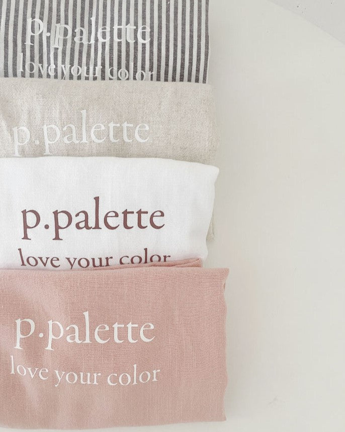 P.Palette Natural linen bag (4 Colors)