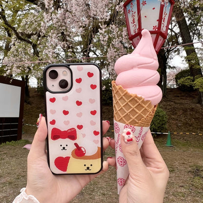 Jellyland Heart Honey&Pudding Epoxy Case