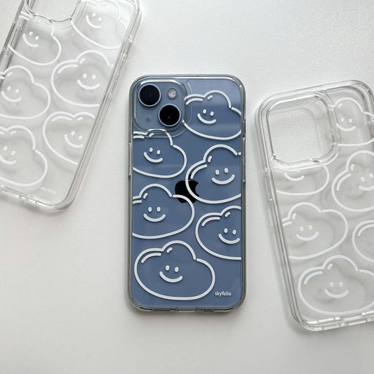 【可加購Tok】Skyfolio Bubble Line Phonecase (Clear 透明殼)