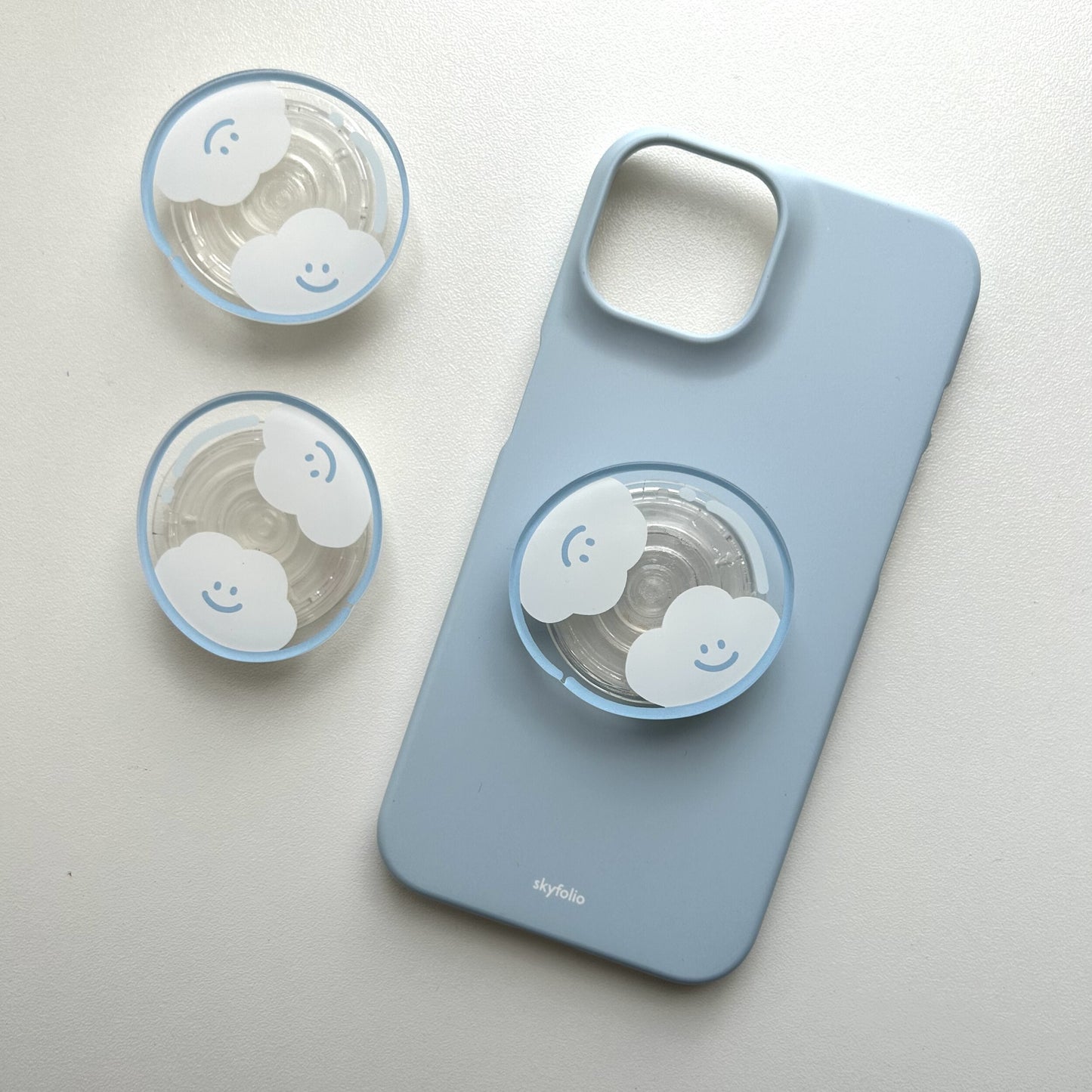 【可加購Tok】Skyfolio Circular Bubble Phonecase (Clear 透明殼)