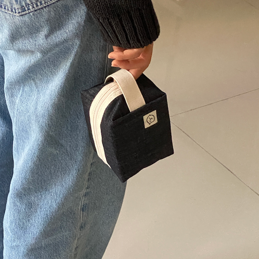 Haedal Store Cube Pouch (Denim)