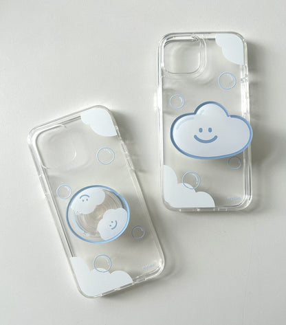 【可加購Tok】Skyfolio Circular Bubble Phonecase (Clear 透明殼)