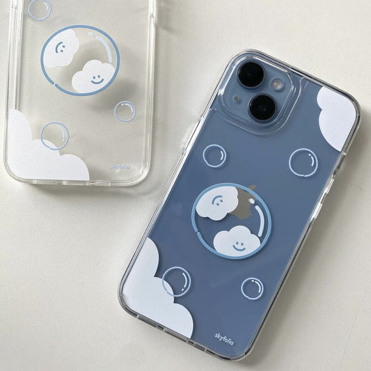 【現貨95折】Skyfolio Circular Bubble Phonecase (Clear 透明殼) #iphone 14