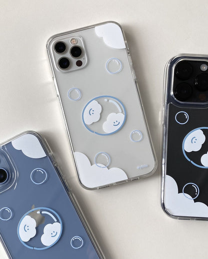 【現貨95折】Skyfolio Circular Bubble Phonecase (Clear 透明殼) #iphone 14