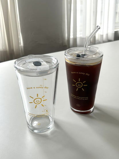 Skyfolio Cloud/Sunny Day Glass Tumbler (2款)